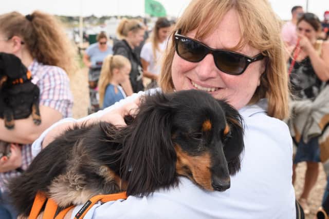 Rupert with Hillary Bloomfield. Picture: Keith Woodland (300619-18)