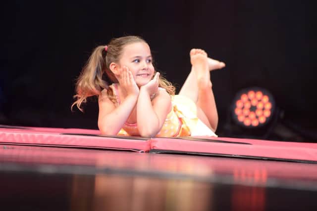 The Greatest Show Around the World was performed by the 4 to 7 year olds of Dancecatz Academy at Ferneham Hall.