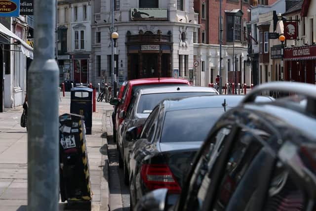Parking on Albert Road will have the same restrictions as before. Picture: Chris Moorhouse (260619-37)