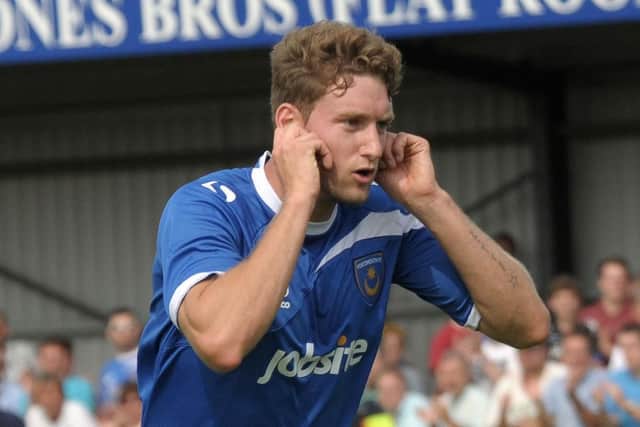 Ryan Bird completed a meteoric rise to Pompey after two goals at Hawks in 2013.
