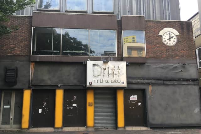 Drift in the City bar before it was demolished last year. Picture by Fiona Callingham