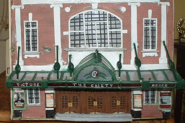 Another of David Barbers models this time of the Gaiety cinema in Albert Road, Southsea. Picture: David Barber