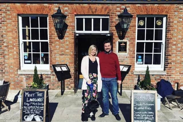 Sian and Paul Stephens have won Fuller's Best Newcomer award for their management of the Old Customs House pub.