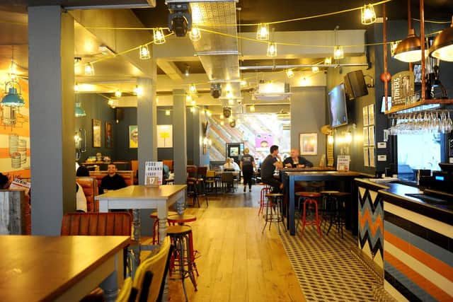 The interior of Scarlet Tap, Palmerston Road, Southsea