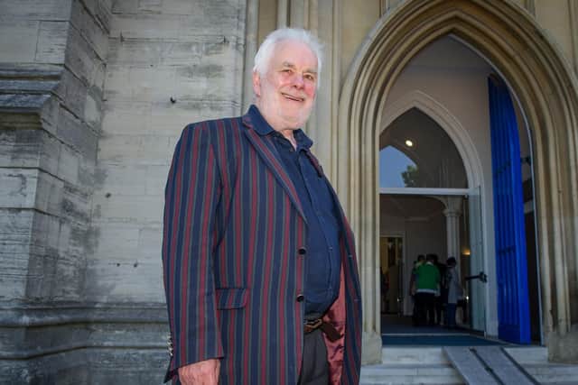 Chairman of Friends Without Borders, Michael Woolley outside All Saints Church, Portsmouth. Picture: Habibur Rahman