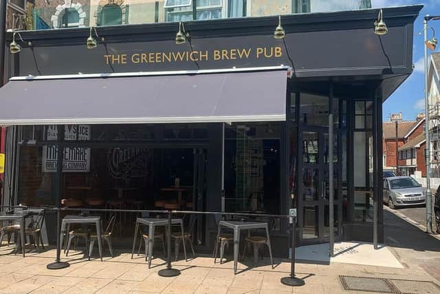 An exterior view of The Greenwich View Pub in Osborne Road, Southsea, which has officially opened. Picture: Greenwich Brew Pub on Facebook