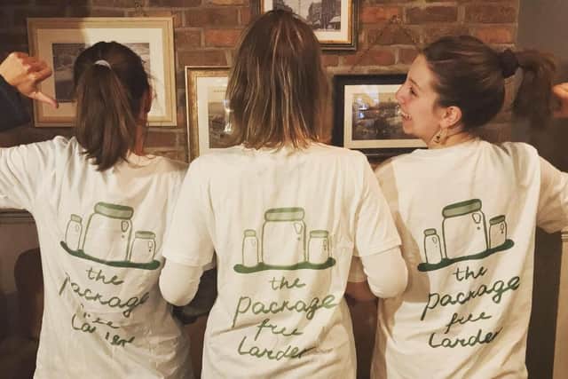 The Package Free Larder team hopes to open the supermarket somewhere in Southsea. Picture: Supplied