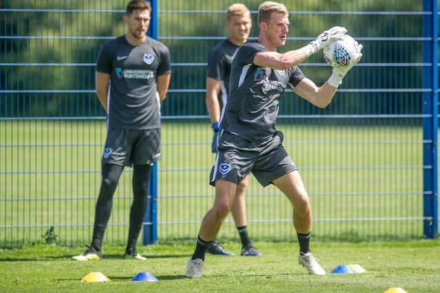 Craig Macgillivray putting in the pre-season graft. Picture: Habibur Rahman