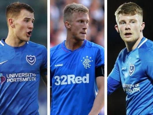 From left to right: Bryn Morris, Ross McCrorie and Andy Cannon