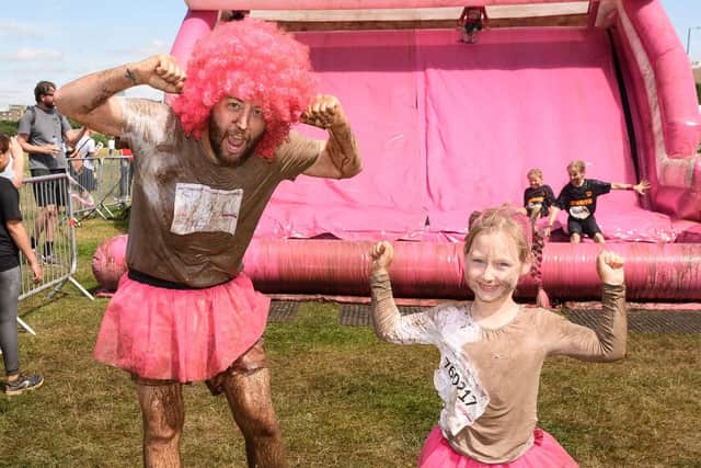 Pictured is: Father and Daughter. Picture: Keith Woodland (060719-221)