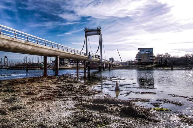 Millennium Bridge, Gosport. Picture: Neil Harris