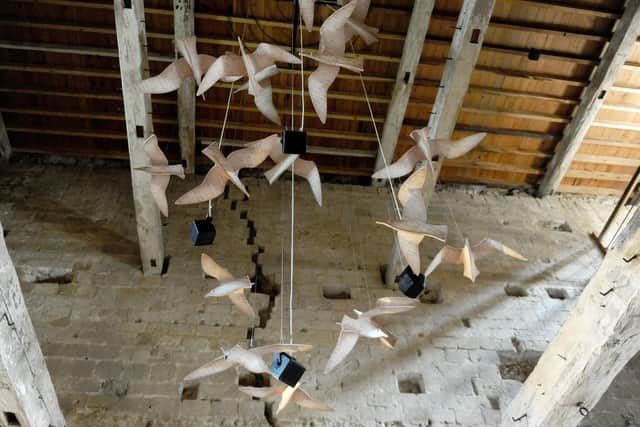 The lives of French and French-Caribbean prisoners of war held at Portchester Castle are the inspiration for an evocative new sound installation Picture: Sarah Standing (080719-232)