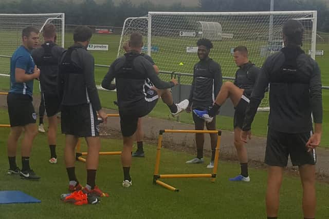 Pompey training on pre-season trip to Dublin