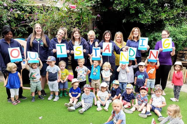 Leapfrog Neighbourhood Nursery has been judged outstanding by Ofsted.