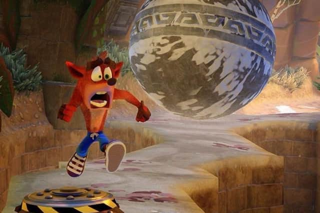 Crash Bandicoot will also feature in the competitions. Picture: Supplied