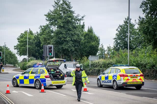 Holbrook Road in Portsmouth was closed off following serious incident.

Picture: Habibur Rahman