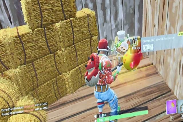 Fortnight game play Picture: Getty