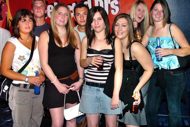 Revellers having a good time at the Time & Envy nightclub, South Parade, Southsea. (044752-0010)