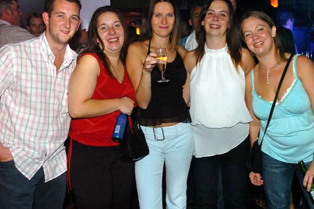Revellers having a good time at the Time & Envy nightclub, South Parade, Southsea - (044752-0080)