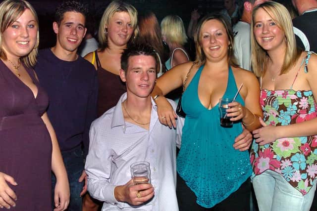 Revellers having a good time at the Time & Envy nightclub, South Parade, Southsea - (044752-0063)