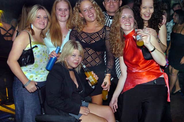 Revellers having a good time at the Time & Envy nightclub, South Parade, Southsea - (044752-0103)