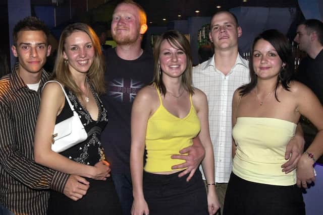 Revellers having a good time at the Time & Envy nightclub, South Parade, Southsea - (042800-0014)