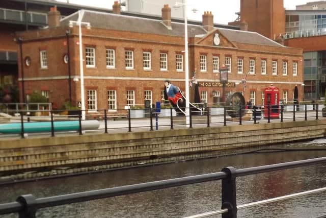 The Old Customs House in Gunwharf Quays, which was formerly the administrative building in HMS Vernon