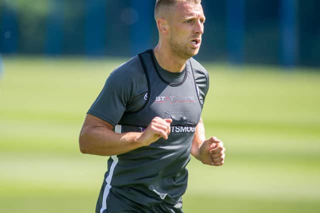 Pompey's Lee Brown. Picture: Habibur Rahman