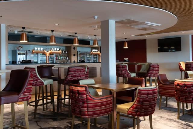 The White Horse complex has numerous restaurants as well as an exclusive lounge