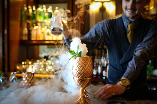 Cocktails in the Brighton Grand
