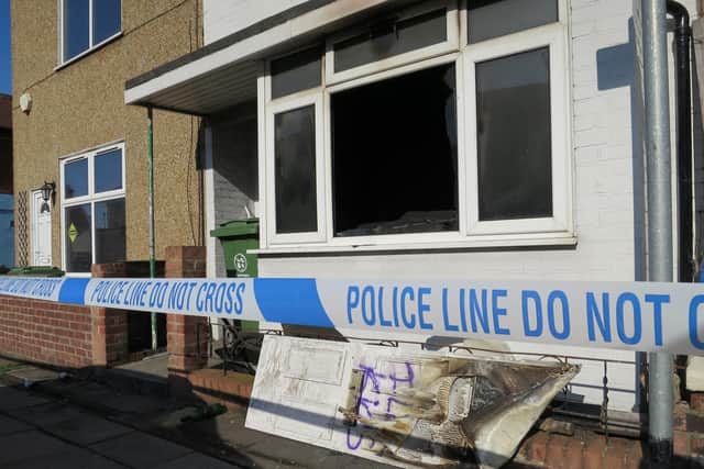 Pictures show the damage in the aftermath of a terraced house fire in Fawcett Road in Southsea. Firefighters were called at 3.57am on July 16. Picture: Ben Fishwick
