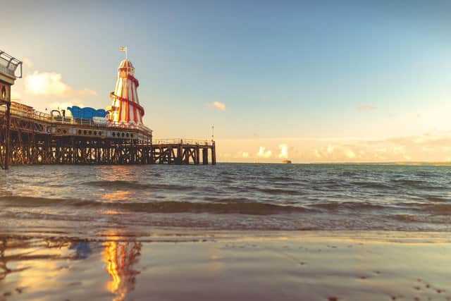 Helter Skelter at sunrise. Picture: James Clack