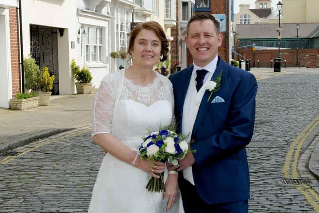 The Hewitts at Old Portsmouth. Picture: Mark Robbins Photography.