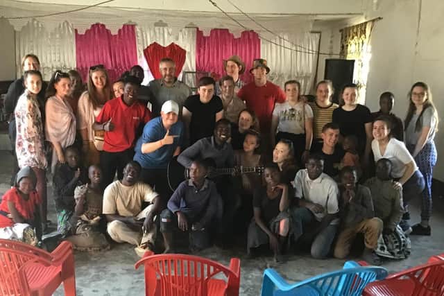 A group of students and staff from Park Community School spent 11 days volunteering in Tanzania with the Grassroots Trust