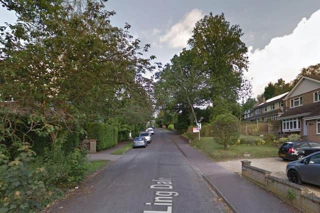 The body was found in Ling Dale, Chilworth. Picture: Google Maps