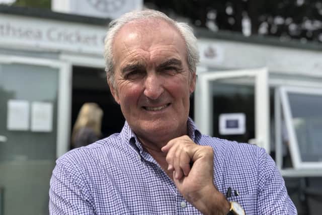 Former Portsmouth and Southsea Cricket Club chairman and current groundsman Keith Ward, who supports the development plan for St James' Hospital. Picture: Byron Melton