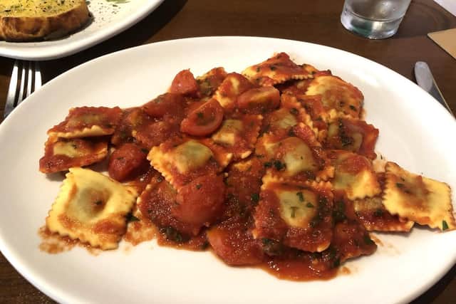Ravioli at Giuseppe's