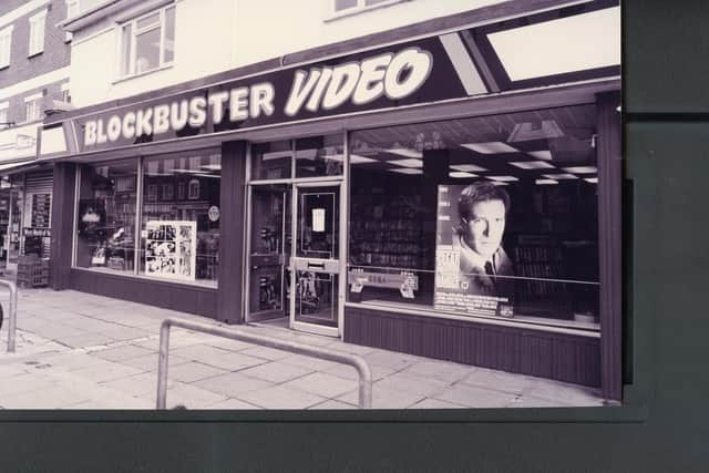 In the days before Netflix this was the way you had to go if you wanted to rent VHS films to watch on a night. Now the company no longer exists.