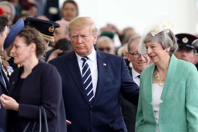 The President and other world leader's came to the city for the D-Day 75 anniversary earlier this year. Did you manage to see them?
