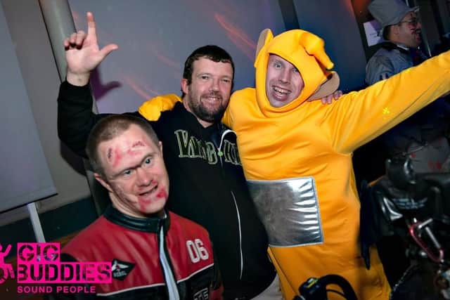 Gig Buddies on a big night out