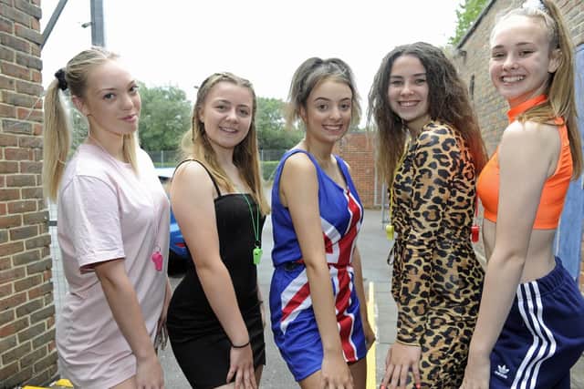 Dorothy Temple School of Dance Spice Girls. Picture: Ian Hargreaves  (200719-2)