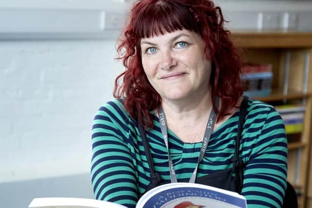 Teaching Assistant, Caz Gilmore, helped the children to set up the Meteor-eyes Club.