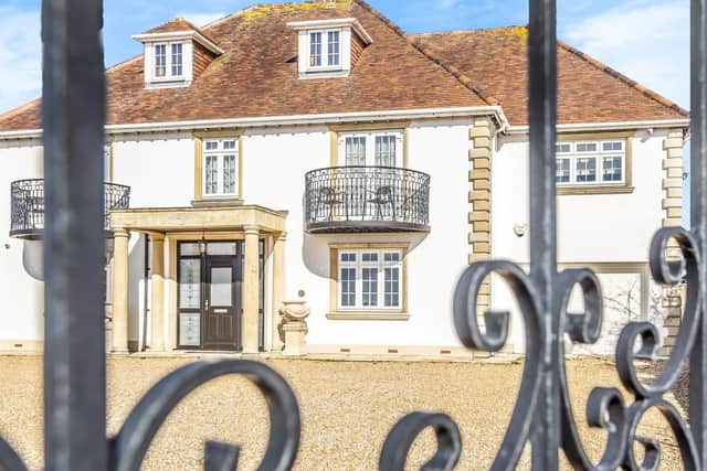 This five bed property in Cosham is listed for 3.35 million, making it the most expensive home on sale in Portsmouth now.