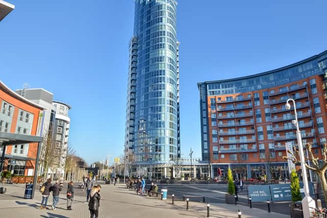 A two bedroom flat on the 26th floor of this iconic Portsmouth landmark is currently on the market, the price is available on asking (POA).