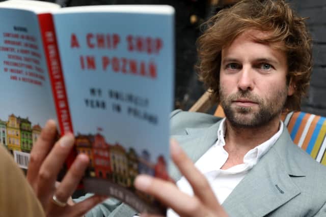 Ben Aitken has witten a book about his year in Poland which is more popular than he is on Tinder. Pictured in Fratton.     Picture: Chris Moorhouse.       (210719-47)
