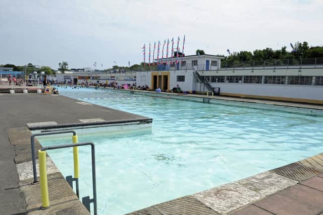 Hilsea Lido.