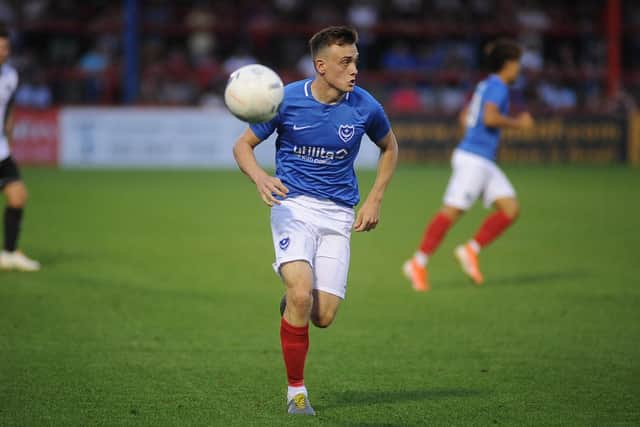 Liam Kelly in action at Aldershot
