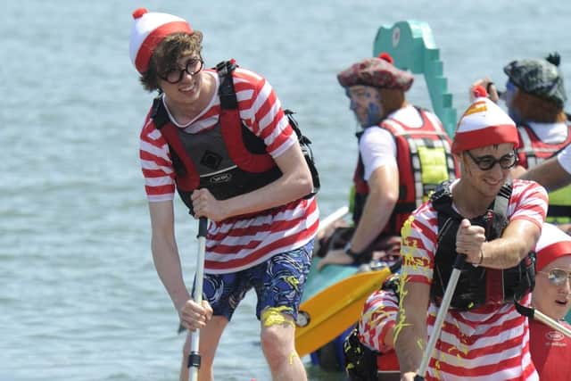 The 2019 Fareham Raft Race. Picture: Ian Hargreaves  (200719-10)