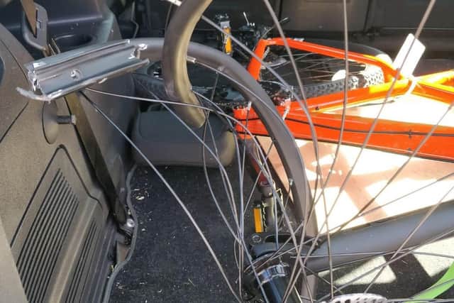 Groundworker Mark Ward, 40, needed 200 stitches on his head after coming off his bike in Eastern Road, Portsmouth, on July 21. Picture: Mike Ward