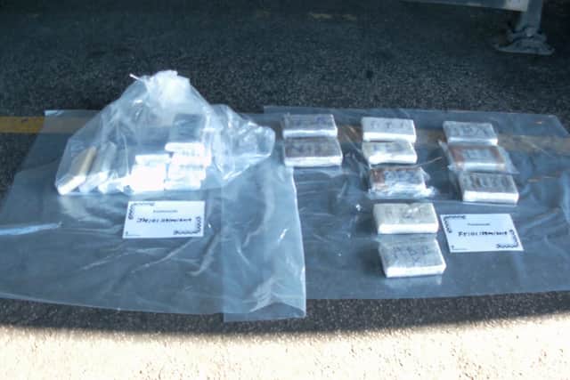 Romanian national Ghiorghita Hapau, 42, was stopped as part of intelligence led activity by the National Crime Agency in Portsmouth on April 29 and was found to have 1.7m worth of cocaine. Picture: NCA